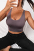 Scoop Neck Long Active Bra