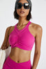 Ruched Crisscross Active Tank